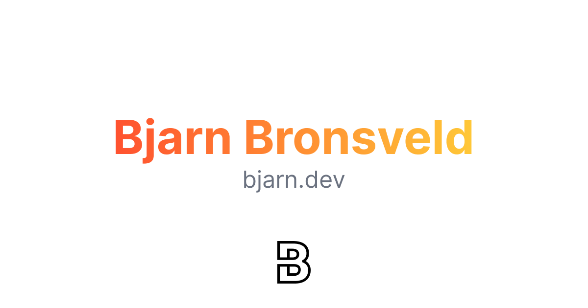 Bjarn Bronsveld